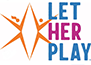 Let her play logo