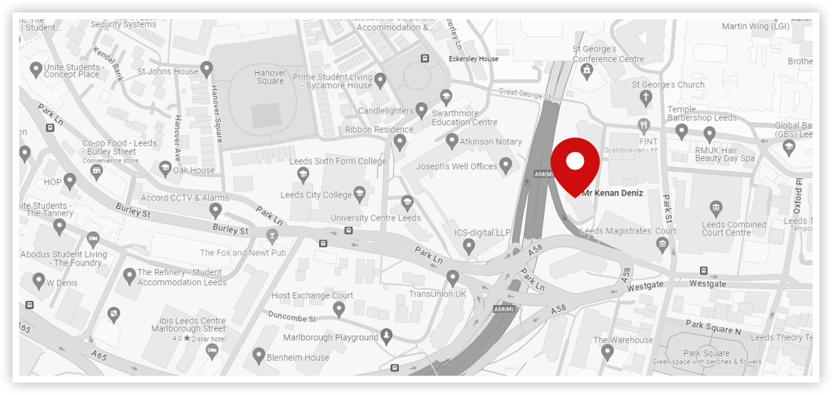 Mr. Priyank Sinha, Consultant Spinal Neurosurgeon, Location