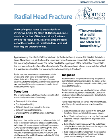 Elbow & Shoulder Surgery Guide