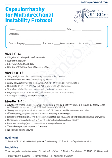 Elbow & Shoulder Surgery Guide