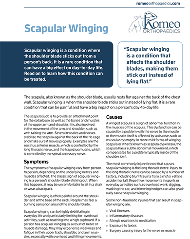 Elbow & Shoulder Surgery Guide