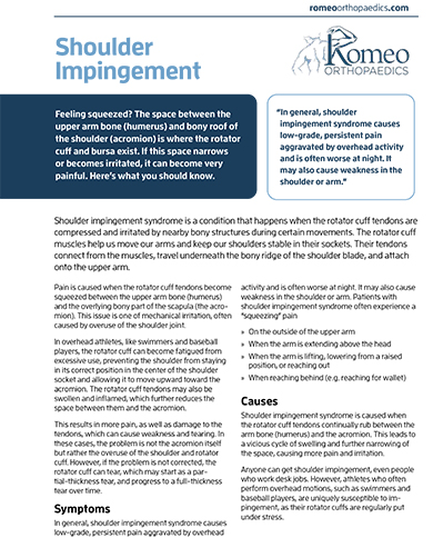 Elbow & Shoulder Surgery Guide