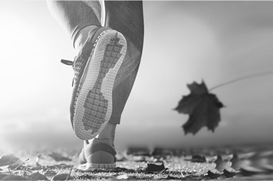 Proper shoe wear for long-distance runners