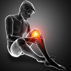 Robotic-Guided Partial Knee Replacement