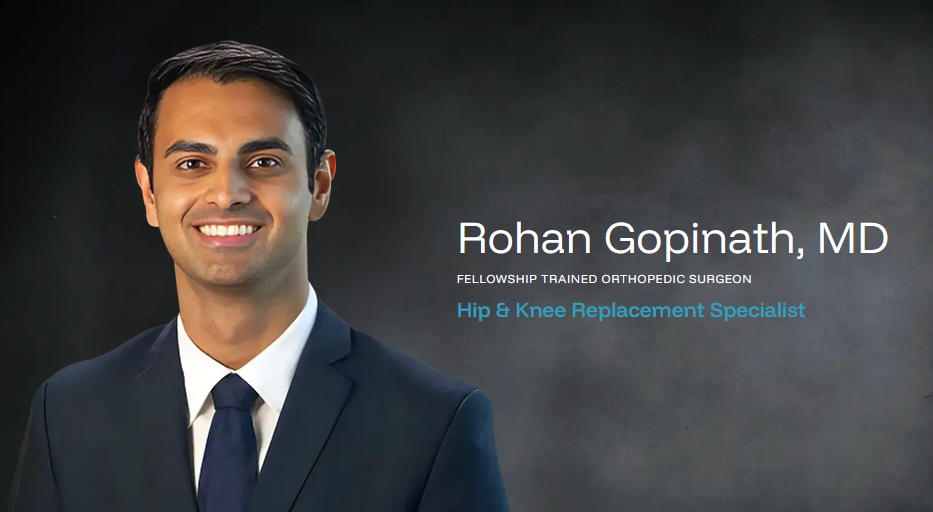 Dr Rohan Dr Rohan Gopinath | Hip Specialist Schaumburg | Orthopaedic Surgeon ...