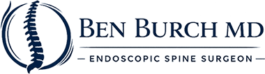 Ben Burch MD. Endoscopic Spine Surgeon logo