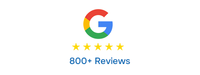 Google Review 800 +
