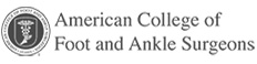 American college of foot and ankle surgeons logo