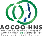American Osteopathic Colleges of Ophthalmology and Otolaryngology Logo