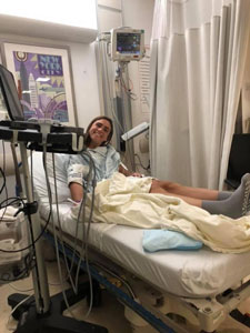 AnnaMaria in surgery