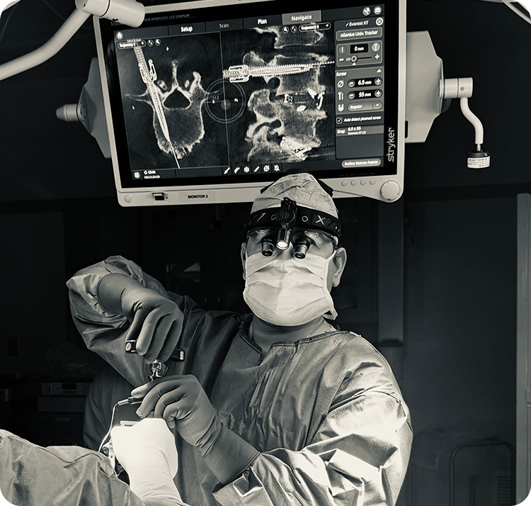 Navigated Spine Surgery Pic