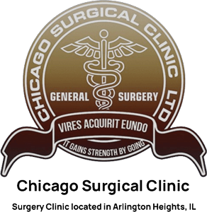 Chicago Surgical Clinic - cutting-edge logo