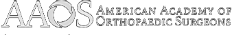 American Academy of Orthopaedic Surgeons - Logo