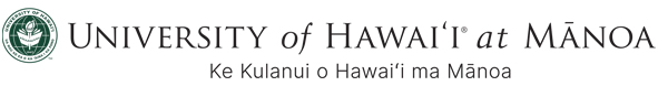 University of Hawaiʻi at Mānoa Logo