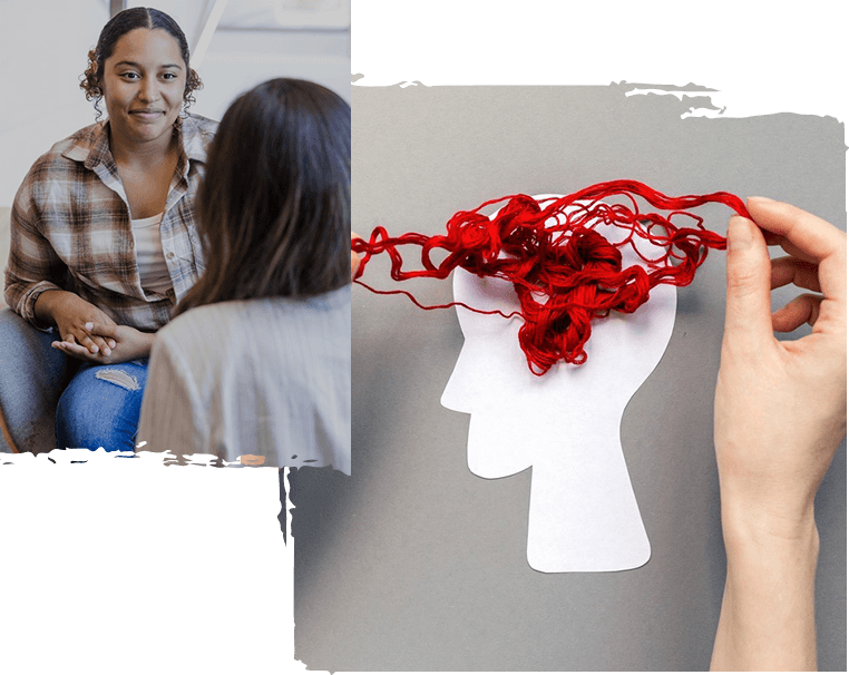 Doctor providing psychiatric evaluation consultation