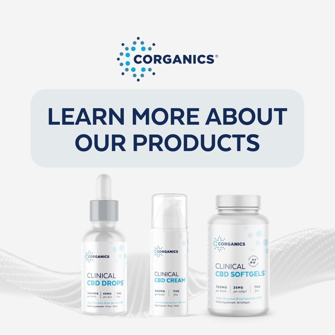 Corganics CBD Products