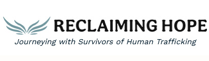 Reclaiming Hope - Journeying with survivors of Human Trafficking logo