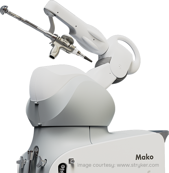 Mako robotic assisted surgery