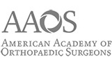 Amercian academy of orthopedic association logo