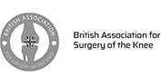 British Association for surgery of the knee logo
