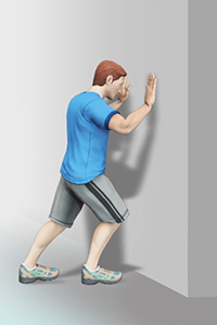 Foot Rehabilitation Following Surgery - Educational Picture