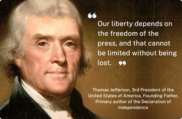Picture of James Madison Quote