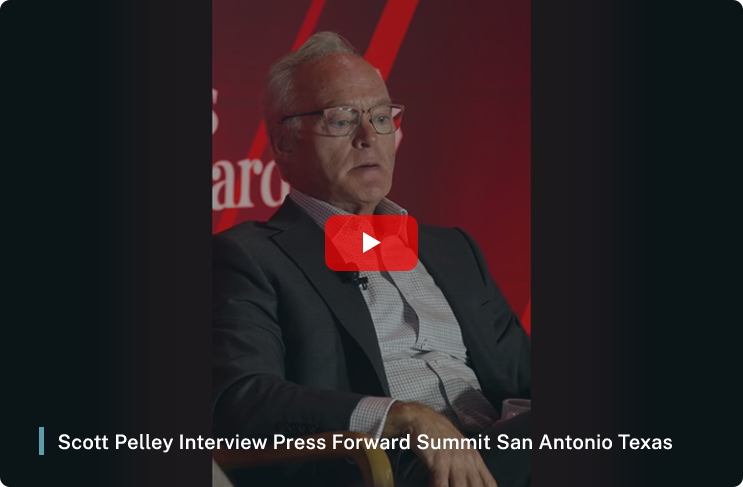 Scott Pelley Interview Press Forward Summit San Antonio Texas