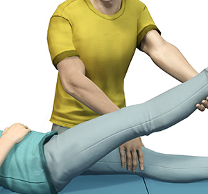 Physical Examination of the Hip - Educational Picture