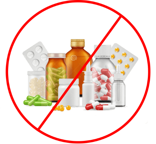 drawing of pill bottles