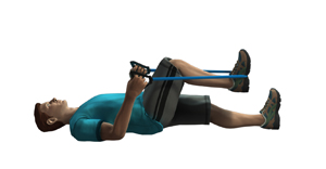 Knee Strengthening Exercises for Osteoarthritis - Educational Picture
