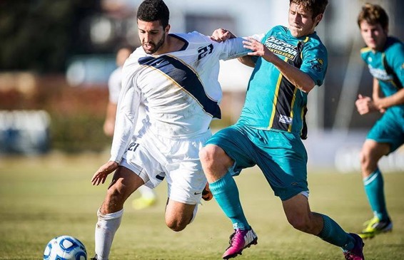 Dr. Jalali competing as a collegiate soccer player at UC Berkeley