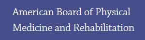 American Board of Physical Medicine and Rehabilitation logo